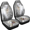 Great Pyrenees Dog Print Car Seat Covers