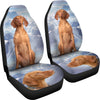 Vizsla Dog Print Car Seat Covers