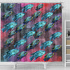 Jack Dampsy Fish Print Shower Curtains