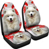 Samoyed Dog Print Car Seat Covers