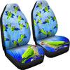 Monk Parakeet (Quaker) Parrot Print Car Seat Covers