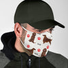 Irish Setter Patterns Print Face Mask