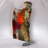 Maine Coon Cat Print Hooded Blanket