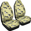 Amazing Border Collie Pattern Print Car Seat Covers