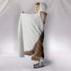 Oriental Shorthair Cat Print Hooded Blanket