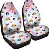 American Staffordshire Terrier Patterns Print Car Seat Covers