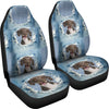 Spanish Water Dog Print Car Seat Covers