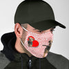 Cute Border Terrier Print Face Mask