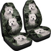 Cute West Highland White Terrier Print Car Seat Covers