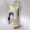 Japanese Chin Print Hooded Blanket