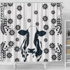 Cow Print Shower Curtain