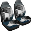 Amazing Pit Bull Dog Print Car Seat Covers