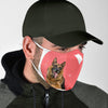 German Shepherd Print Face Mask