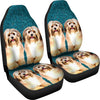 Cute Havanese Dog Print Car Seat Covers