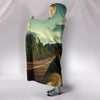 Amazing German Shepherd Print Hooded Blanket