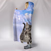 American Shorthair Cat Print Hooded Blanket