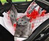 Russian Blue Cat Print Pet Seat Covers