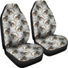 Tibetan Spaniel Patterns Print Car Seat Covers