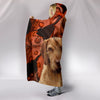 Wirehaired Vizsla Print Hooded Blanket