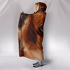 Tibetan Spaniel Print Hooded Blanket