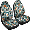 Cavalier King Charles Spaniel Dog Pattern Print Car Seat Covers