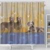 Amazing Weimaraner Dog Print Shower Curtain