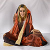 Wirehaired Vizsla Print Hooded Blanket