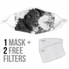 Lovely Flat Coated Retriever Print Face Mask