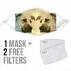 Lovely Anatolian Shepherd Print Face Mask