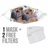 Chinese Shar Pei Print Face Mask- Limited Edition