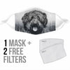 Amazing Bouvier Des Flandres Print Face Mask