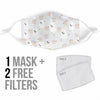 Great Pyrenees Patterns Print Face Mask