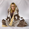 Cute Chihuahua Print Hooded Blanket