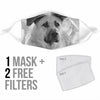 Chinook Dog Print Face Mask