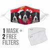 Greater Swiss Mountain Dog Print Face Mask