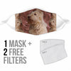 Cute Scottish Terrier Print Face Mask