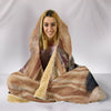 Amazing German Shepherd dog Print Hooded Blanket