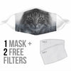 Norwegian Forest Cat Print Face Mask-Limited Edition