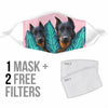 Beauceron Dogs Print Face Mask