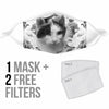 Japanese Bobtail Print Face Mask