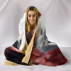 Great Pyrenees Print Hooded Blanket