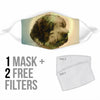 Amazing Spanish Water Dog Print Face Mask