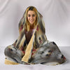 Bearded Collie Dog Lots Print Hooded Blanket