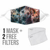 Amazing Lakeland Terrier Print Face Mask