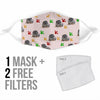 Pekingese Patterns Print Face Mask