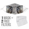 Neapolitan Mastiff Print Face Mask