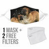 Bullmastiff Print Face Mask- Limited Edition