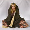 Irish Terrier Print Hooded Blanket