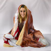 Irish Setter Dog Print Hooded Blanket