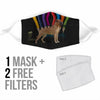 Amazing Bullmastiff Dog Print Face Mask